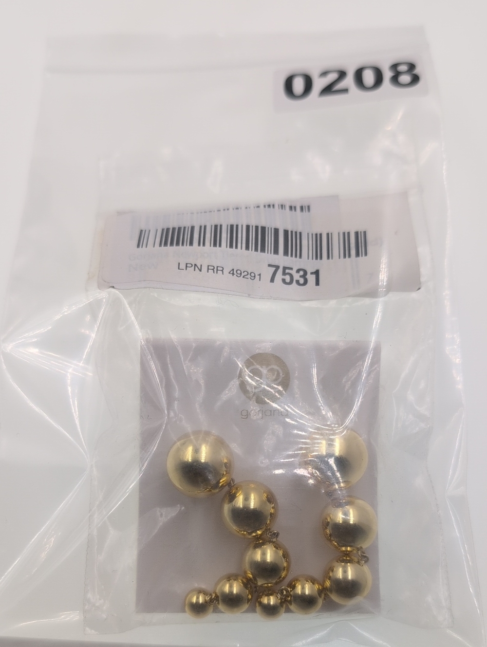 Gorjana Newport Earrings ✨ Gold 0208 - Picture 7 of 7